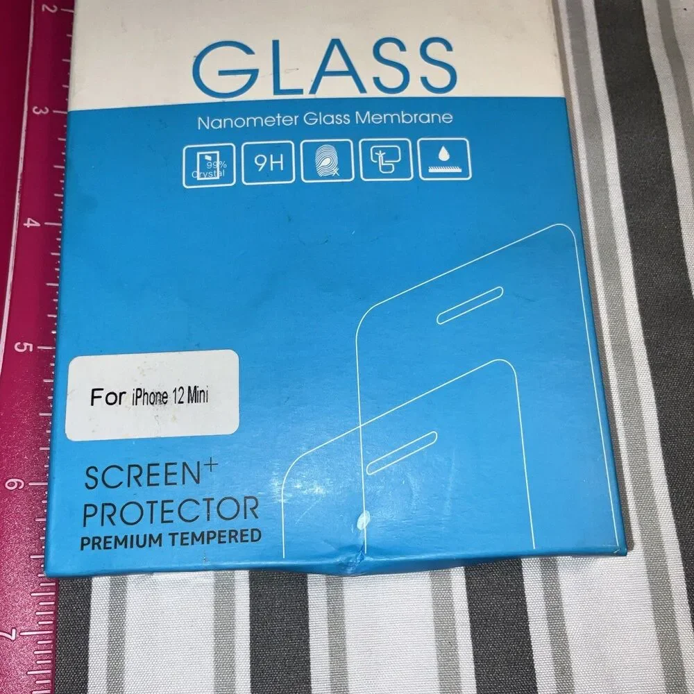 Screen Plus Protector Premium Tempered For iPhone 12 Mini Glass Brand New